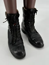 VINTAGE CHIPPEWA USA BAY APACHE UTILITY MEN'S SIZE 8.5D 9554 BLACK