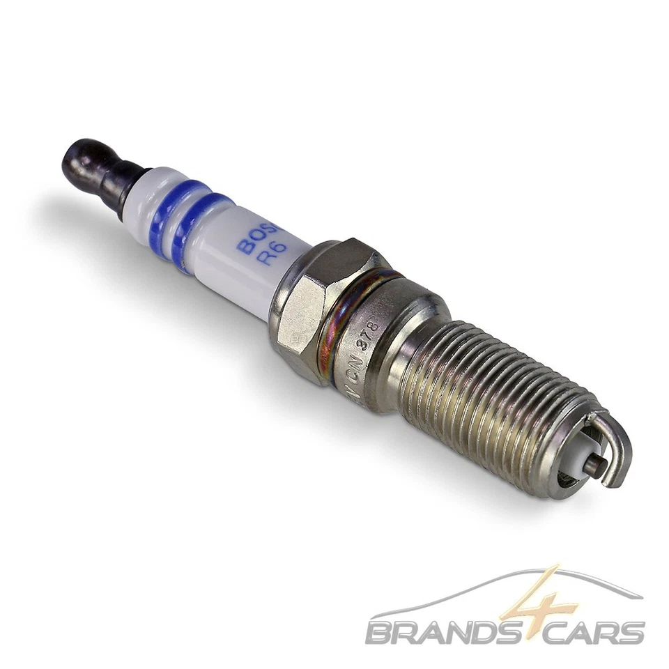 4x BOSCH ZÜNDKERZE FÜR FORD B C-MAX ECOSPORT FIESTA FOCUS FUSION MONDEO 1.25-1.6 - Bild 2 von 4