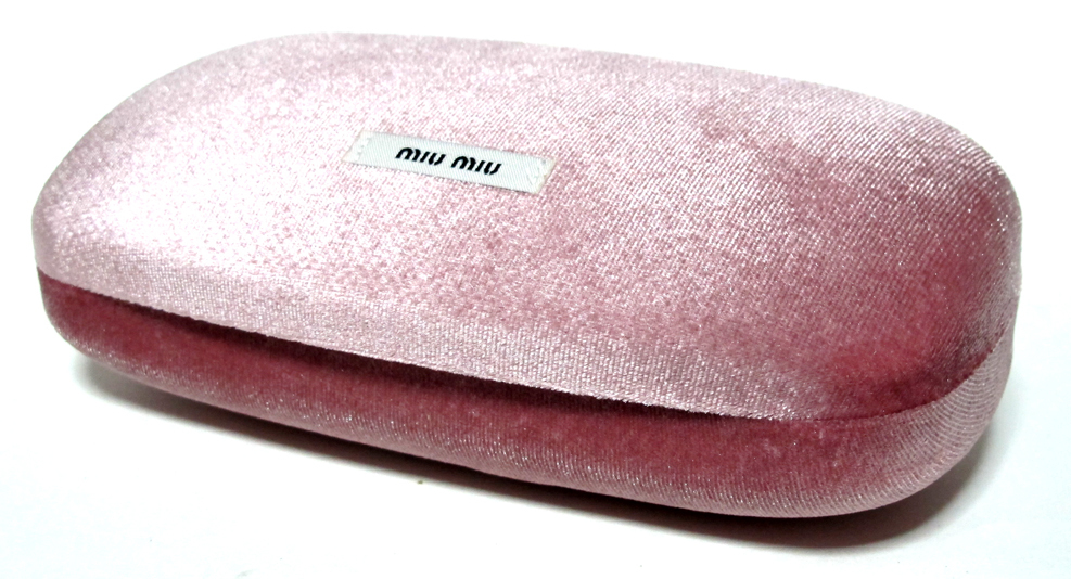 Miu Miu Funda De Bolsa De Terciopelo Rosa Mediana