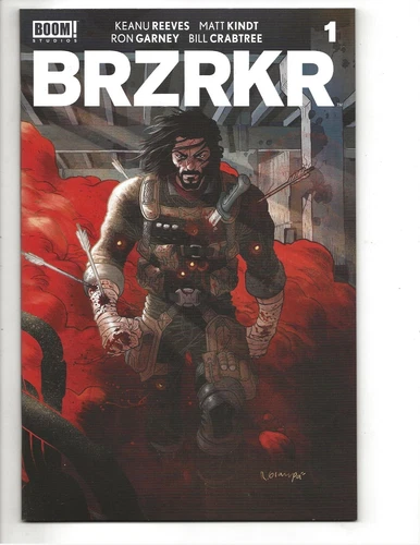 BRZRKR #1 2 NM KEANU REEVES BOOM STUDIOS