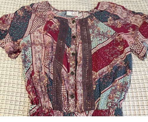 Matilda Jane Bffs Romper Moments With You Shorts Girls Size 8 - Picture 4 of 5