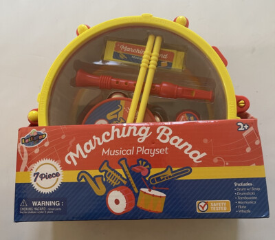 Marching Band Musical Play set 7 Piece Children s Toy Set by Lollipop New