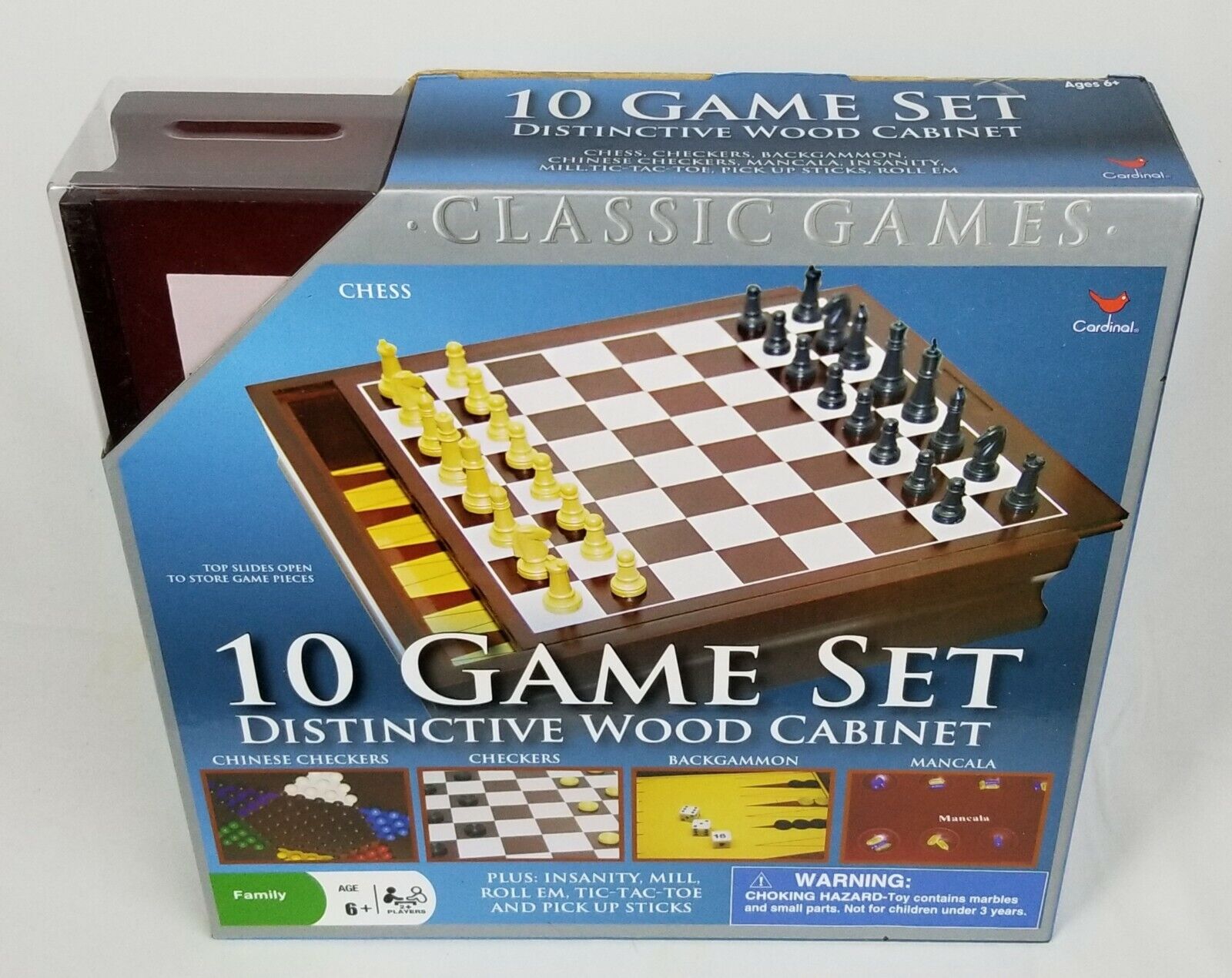 WS Game Company Chess & Checkers Board Game Set, Maple Wood on Food52