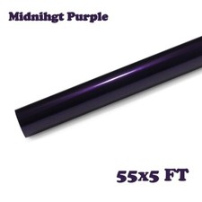 Ultra Gloss PET Liner Metallic Midnight Purple Car Vinyl Wrap Film Air Release