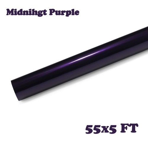 Ultra Gloss PET Liner Metallic Midnight Purple Car Vinyl Wrap Film Air Release - Picture 19 of 19