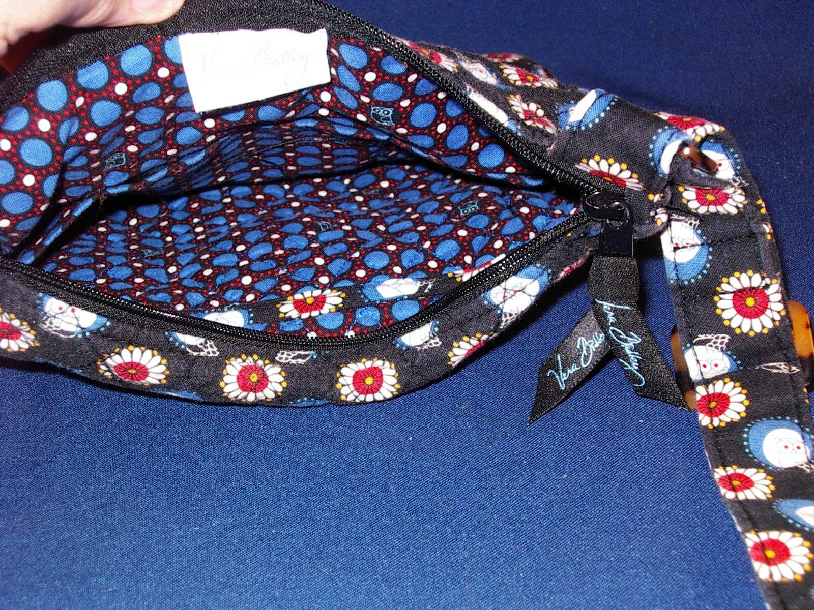 VERA BRADLEY TOTE BAG BLUE USED K4 eBay