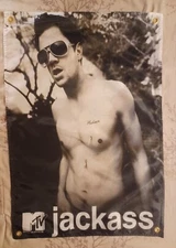 Johnny Knoxville Jackass Poster Banner Tapestry New Shirt Memorabilia Movie BAM
