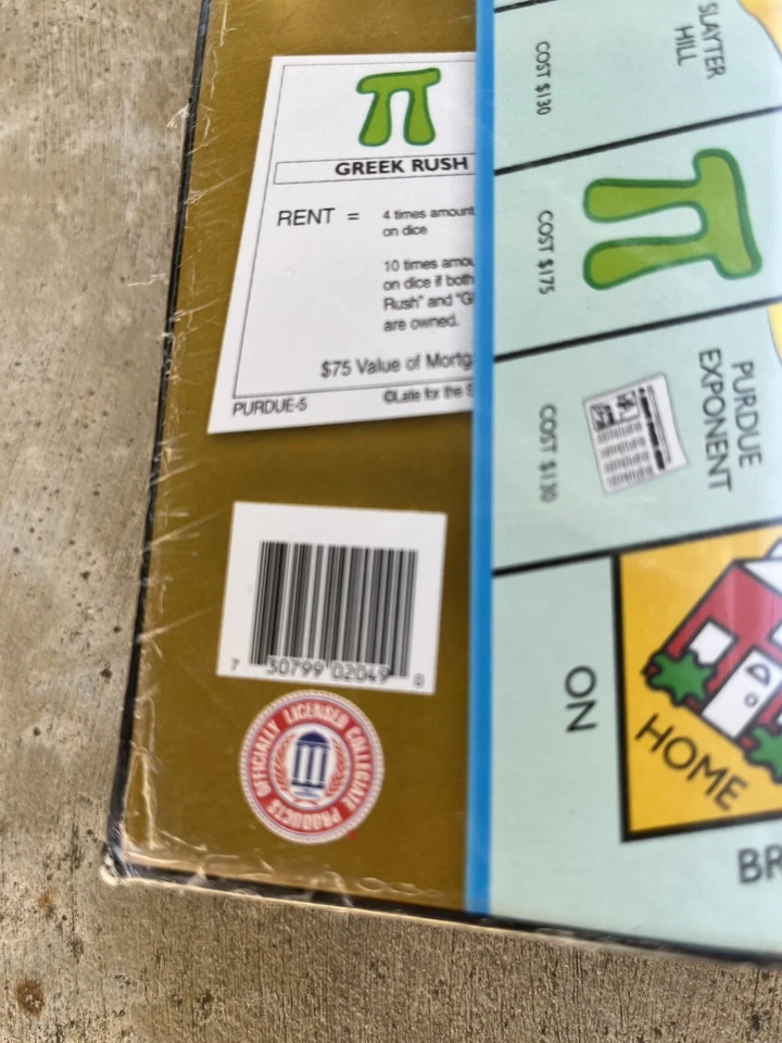 Purdueopoly By Late For The Sky Monopoly Styled Game New Sealed - Image 4 of 4