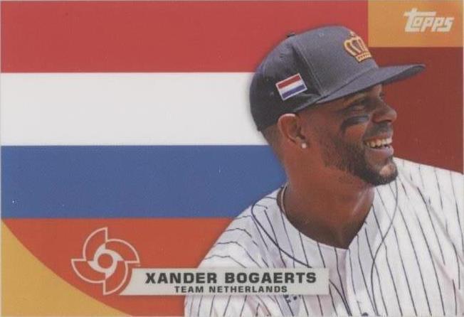 2023 Topps World Baseball Classic Global Stars - Xander Bogaerts #F-6 - 1 of 1