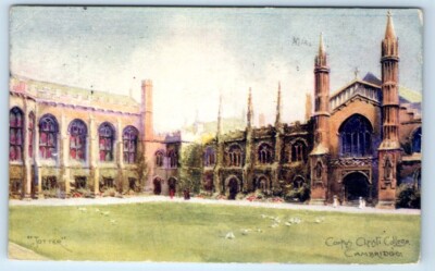 CAMBRIDGE Corpus Cristi College ENGLAND UK 'Jotter' Postcard