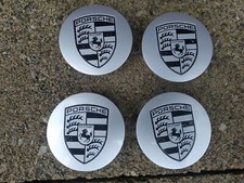 4x PORSCHE 911 TURBO S CARRERA 4S TARGA 991 .1 PANAMERA ALLOY WHEEL CENTER CAPS
