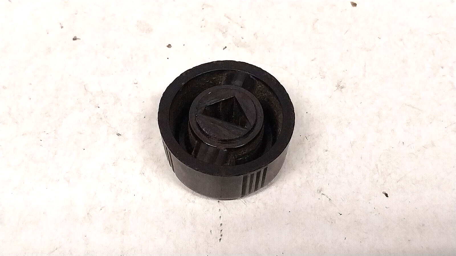 Nice Dark Brown Knob / Old Vintage Ham Radio Tube Receiver Transmitter