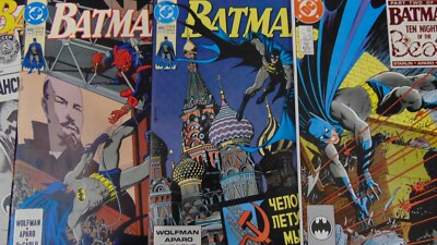 BATMAN #418 (1988) MIKE ZECK KGBEAST + Protege #445-447 NKVDemon STORY LOT