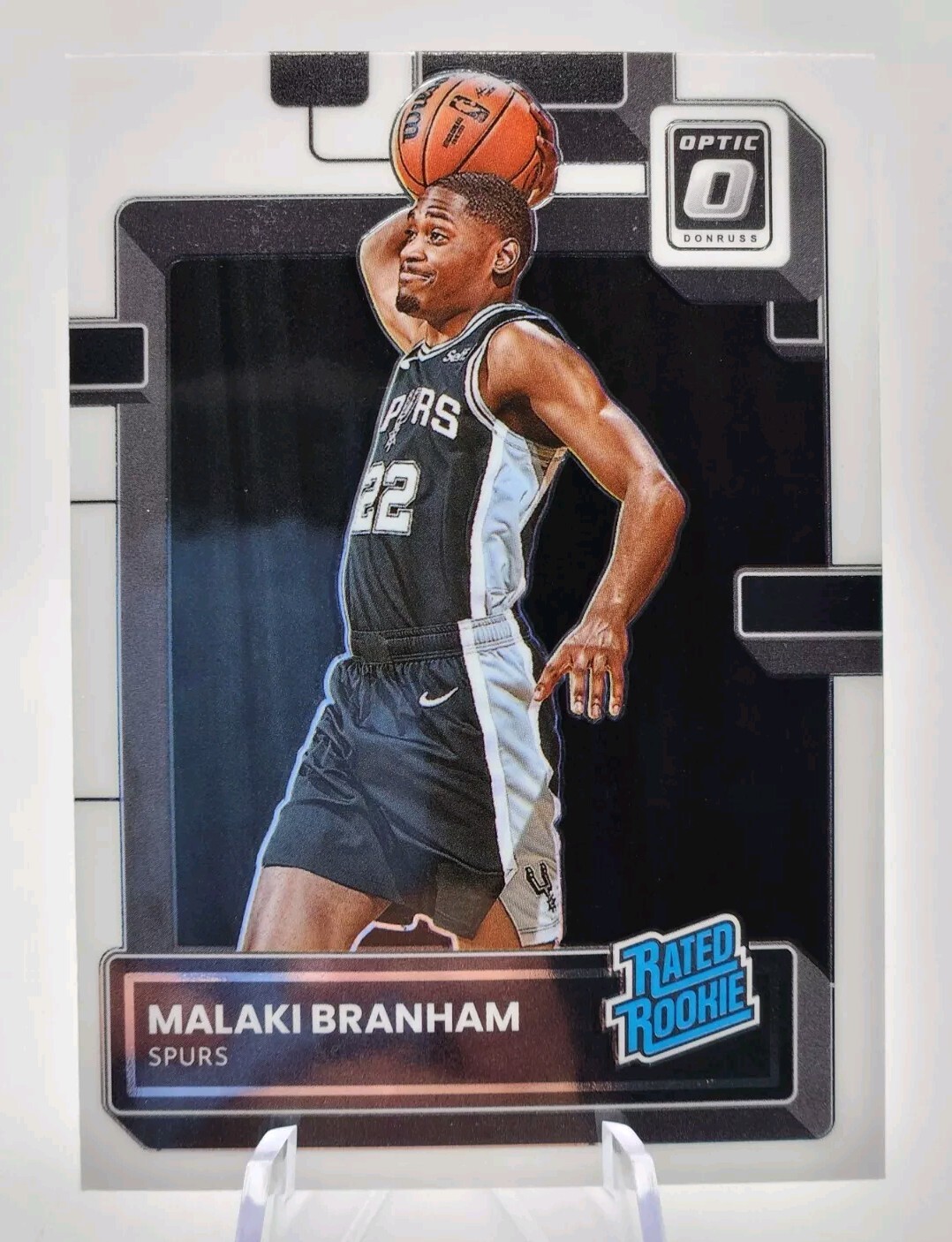2022-23 Panini Donruss Optic MALAKI BRANHAM #222  Rated Rookie!!  MINT!