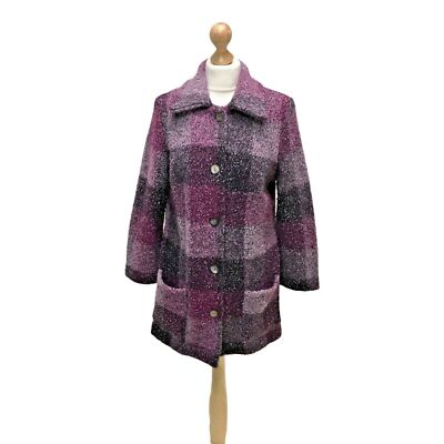 COTSWOLD Collection Womens Jacket Coat Medium 12 Mohair