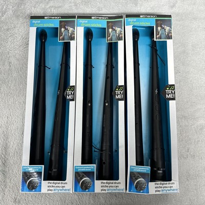Digital Air drum sticks. 3 Pairs Motion Activated Illuminating Tip, Rhythm