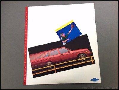 1986 Chevrolet Chevette Original Car Sales Brochure Catalog | eBay