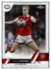 VIVIANNE MIEDEMA 2022-23 Chrome UEFA Women's Champions League Refractor ID:79621
