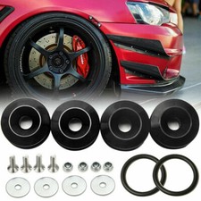 Jdm Quick Release Fasteners Bumper Clip Holder Car Fender Hatch Lids Kit Black Jdm Quick Release Fasteners Bumper Clip Holder Car Fender Hatch Lids Kit Black