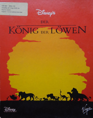 COMMODORE AMIGA -- DER KÖNIG DER LÖWEN (DISNEY SOFTWARE/VIRGIN)