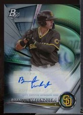 Brandon Valenzuela Rookie 2022 Bowman Platinum Top Prospects Autographs #TOP69 