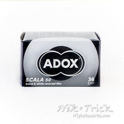 Adox Scala 50 for Black White Slides 35mm 36 Exposures