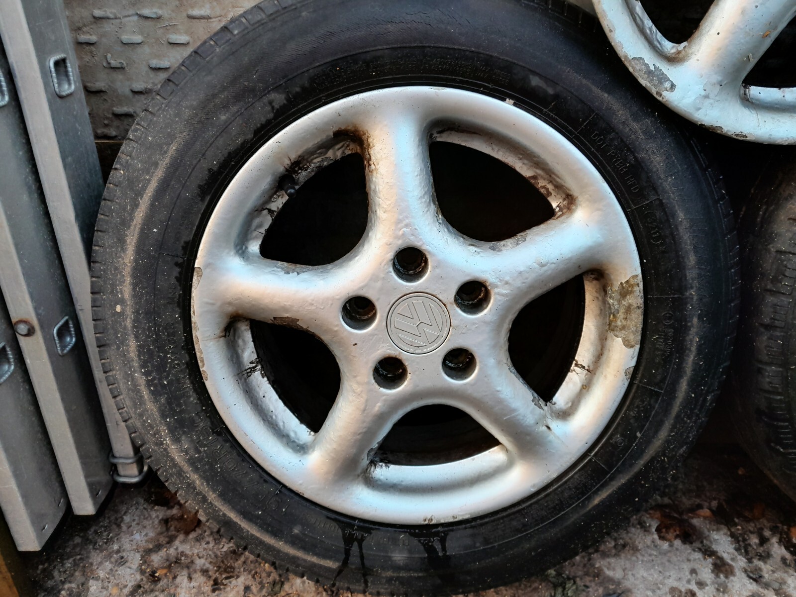 Vw T4 Transporter Genuine Alloy Wheels 15" eBay