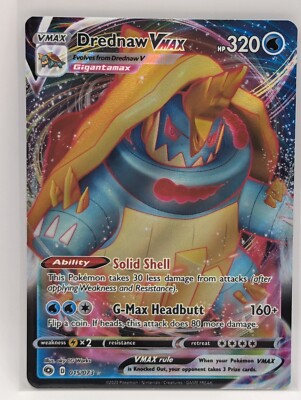 drednaw vmax pokemon card (075/073) Placeholder Image Provided Drednaw VMAX - 015/073 Ultra