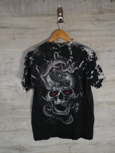 Survivors Studded Vtg Black Mens T Shirt W/ Survivors Tag Medium Heavy Metal - Picture 4 of 5