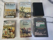 Lot Of 6- Ralph Moody- The Home Ranch, The Old Trails West, Man Of The Family,