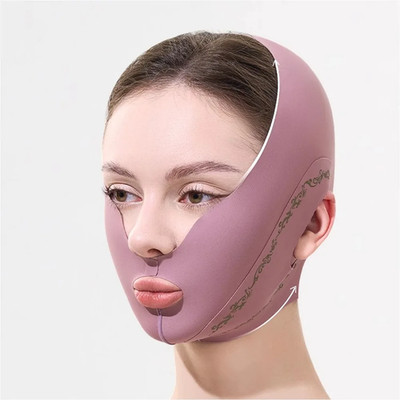 Upgraded Face Slimming Bandage V Line Face Shaper Chin Cheek Lifting Belt anti W