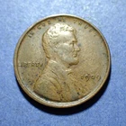 1909-VDB Lincoln cent  VF