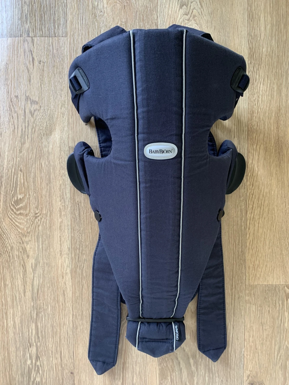 BabyBjörn Baby Carrier Original Classic Cotton 3.5-4.5 Kg 8-11 lbs Navy Blue