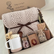 Get Well Soon Gift Baskets for Women - Earth Tone Self Care Package - After