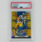 2022 Panini Mosaic Football Gold Wave Cooper Kupp #299 PSA 9