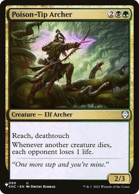 Poison-Tip Archer The List Reprints NM