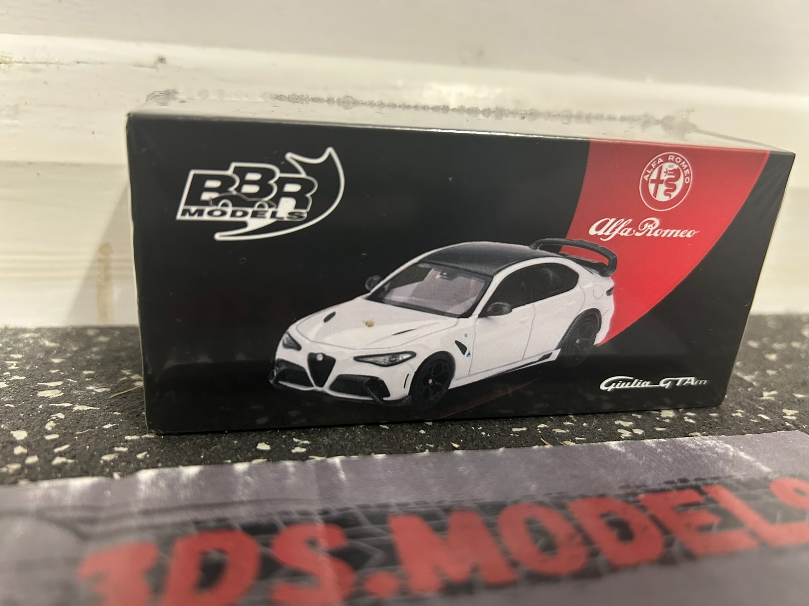 BBR ALFA ROMEO GIULIA GTA WHITE 1/64 *COMBINE POSTAGE*
