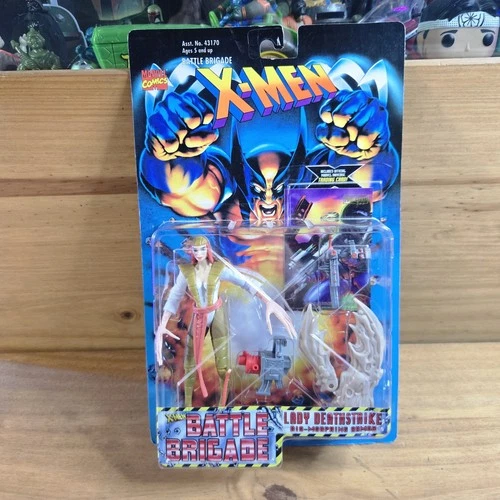 X-Men Battle Brigade Lady Deathstrike Action Figure Vintage 1996 ToyBiz