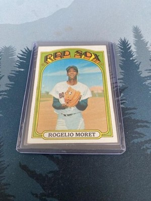 1972 Topps - Rogelio Moret #113 (RC) - Writing - FREE SHIPPING