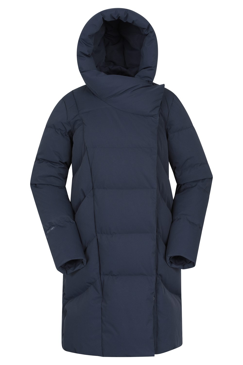 Mountain Warehouse Women's Down Padded Jacket Ladies Water Resistant Cosy Wrap image 5