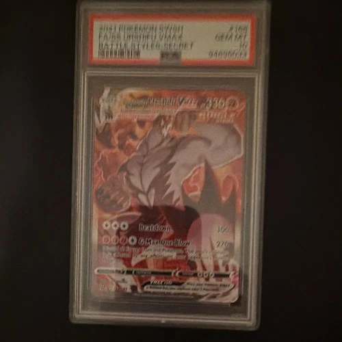 Pokémon TCG Single Strike Urshifu VMAX 168/163 Battle Styles PSA 10 Eng