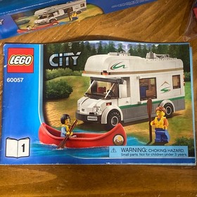 Lego City 60057 - Camper Van - 100% Complete w/ Instructions And Box