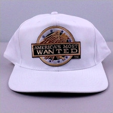 America’s Most Wanted Hat Baseball Cap White Snapback KC