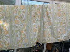 Vintage Designers Guild? Fabric Curtains Tricia Guild USA W52” D40” (3) B67