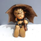 Vintage Goebel Hummel 5" Figurines Umbrella Girl & Umbrella Boy TMK-4 — photo 3