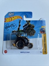 Hot Wheels Wheelie Chair Aaron Wheelz Fotheringham 64/250 BNIB Extreme Sports
