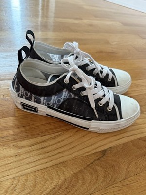 Dior B23 Low 'Dior Oblique - Charcoal Size 40 Authentic