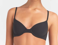 Skims Fits Everybody T-Shirt Bra 38C Onyx