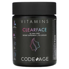 2 X Codeage, Vitamins, Clearface, 90 Capsules