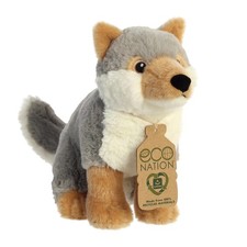 Aurora World Eco Nation Wolf Plush Toy